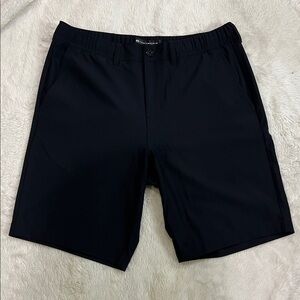 Travis Mathews golf shorts 9” inseam black size 34
